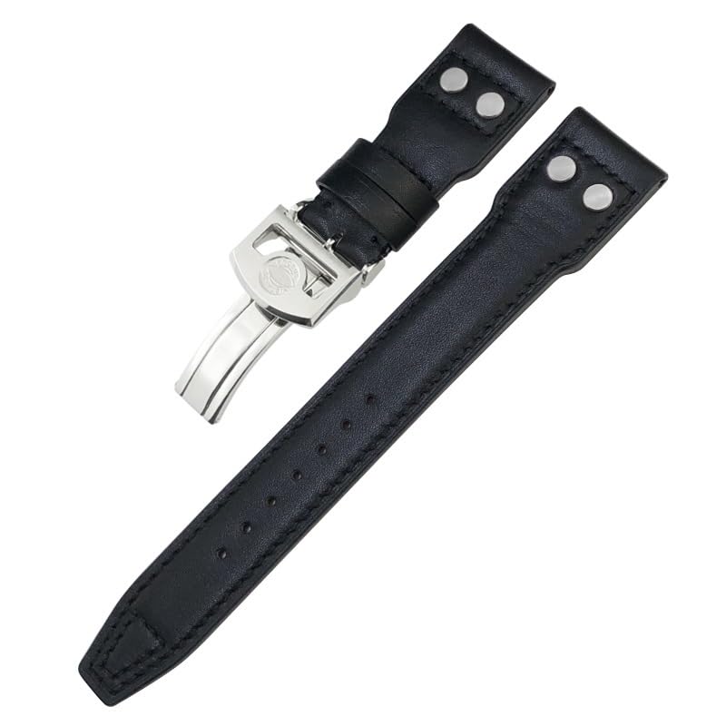 Bracelet de montre en cuir de vache résistant pour remplacer votre bracelet usé 22mm