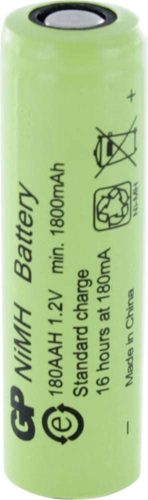 GP GPIND180AAHB Batteria ricaricabile Stilo (AA) NiMH 1800 mAh 1.2 V 1 pz.