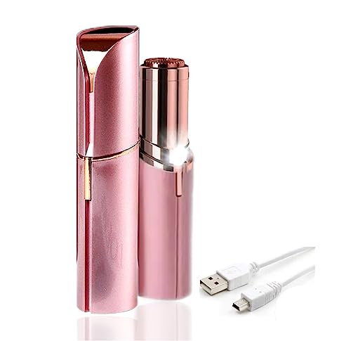 Facial-Hair-Remover-for-Women-FaceFacial-Hair-Removal-for-WomenWomens-Shaving-Hair-RemovalLip-HairBikini-HairArmpit-Hair-Safe-and-Painless-Rose-Gold