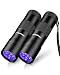 Produktbild morpilot UV-Taschenlampe 2 PCS 12 LED UV-Taschenlampe zur Erkennung von Urin Falsche Ticket Taschenlampe Ultraviolettes Licht Falsche Ticket Detektor Taschenlampe mit schwarzer Hülle