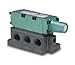 Numatics 153PA415O000000 Mark 15 Single Air Pilot 2 Pos/4 Way Valve w/Manifold Block 3/8 NPTF w/Spring Return/No Override