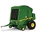 John Deere #45489 - LP51302 569 ERTL Round Baler with Bale Vehicle Attachment (1/16 Scale)