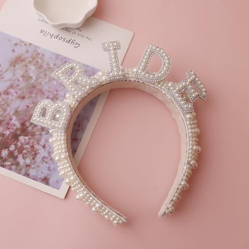 Bride To Be Tiara Hen Do Acessórios Bride To Be Gifts Faixa de Cabelo Festa de Solteira Decorações d