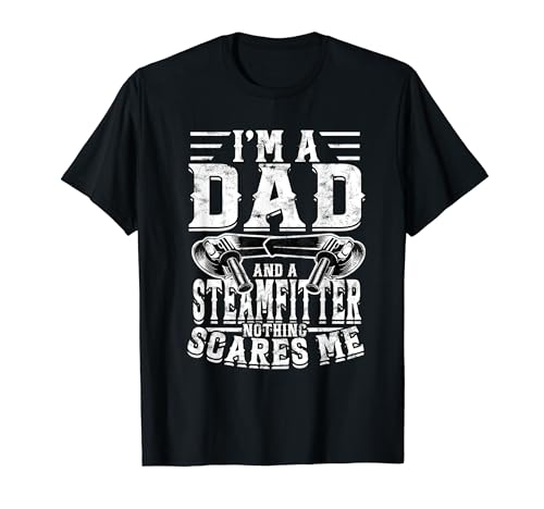Vapeur Monteur Vapeur Technicien Steamfitter T-Shirt