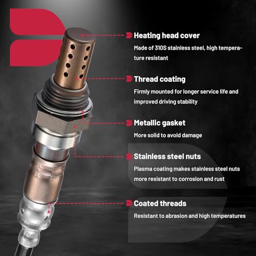 Sensor de Oxígeno Upstream BDFHYK para Chevrolet y GMC miniatura 4