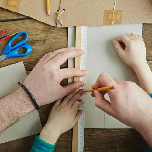 25 Stück Graupappe DIN A4 2mm Buchbinderpappe A4 Graukarton Modellbaupappe Buchbind Karton