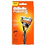 Gillette Fusion Manual Razor for Men with styling back blade for Perfect Shave and Perfect Beard Shape