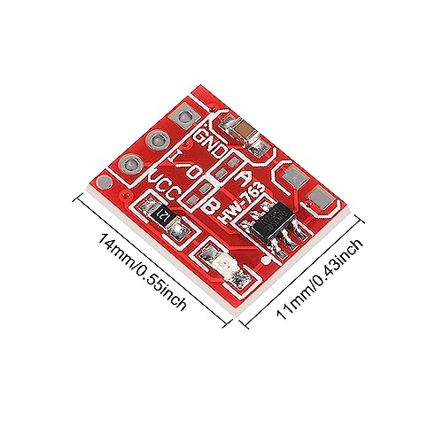 D-Flife 100Pcs Ttp223 Touch Switch Module Capacitive Sensor Switch Diy For Arduino Raspberry Pi thumb #2