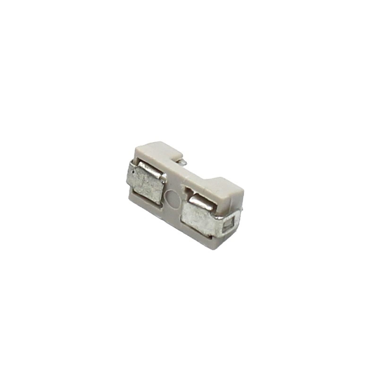 100 Uds 1808 0451 SMD portafusibles Caja de fusibles Base transposón 6,1x2,69mm Temperatura Carcasa de plástico portafusibili