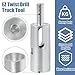 EZ Twist Fence Ties 9 Gauge Drill Chuck Tool for Chain Link Fence,Easy Twist Ties for Chain Link Wire,9 Gauge Wire Tool for Drill Chuck Fit 3/8