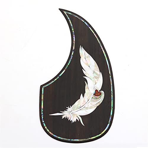 FLFL Guitare Acoustique Pickguard Palissandre Incrusté d’un Motif De Coque Décoré Autocollant Pick Guard Autocollant… - Les Beatles, Paul McCartney, John Lennon, RIngo Starr, George Harrison FLFL Guitare Acoustique Pickguard Palissandre Incrusté d'un Motif De Coque Décoré Autocollant Pick Guard Autocollant…