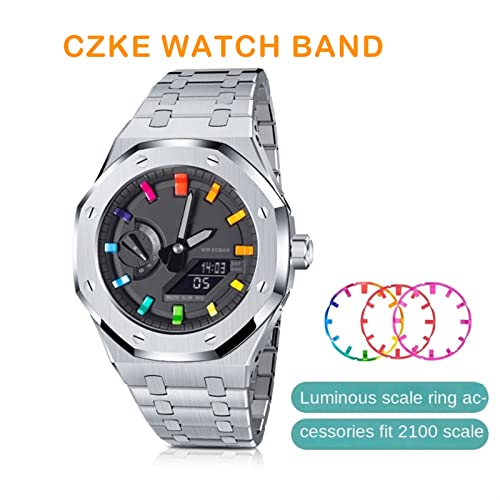 Lume cadran bleu Casio GA-2100 : sublimez votre montre au quotidien et en soirée urbaine