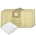 Produktbild spares2go Staub Taschen und starke Schaumstoffplatte Filter Sleeve für Goblin Aquavac Staubsauger (Pack 5, 10, 15, 20 + optional Reinigertabs) 20 Bags + 1 Filter