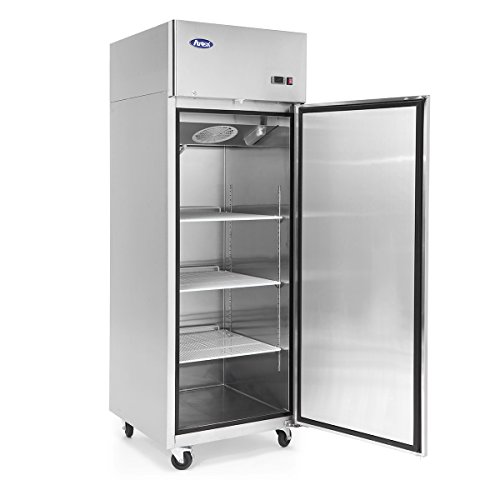 Atosa Mbf8001 Top Mount 1-Door Upright Freezer 2 Year Parts + Labor / 5 Year Compressor Warranty #TOP1