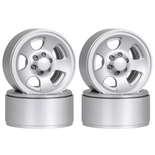 Roue chenille RC 1.9 en métal lourd contre le renversement des trucks