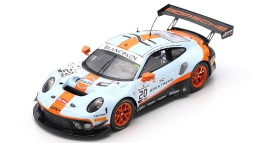 Modelo a escala 1:43 Porsche 911 GT3 R Spark