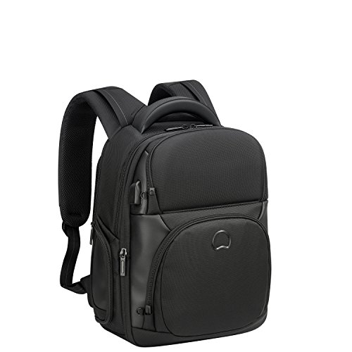DELSEY PARIS Quarterback Premium Sac à dos loisir, 44 cm, 26 L, Noir