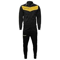 GIVOVA TUTA BANDA VISA TRIACETATO NERO/GIALLO