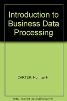 Hardcover Introduction to Business Data Processing Book