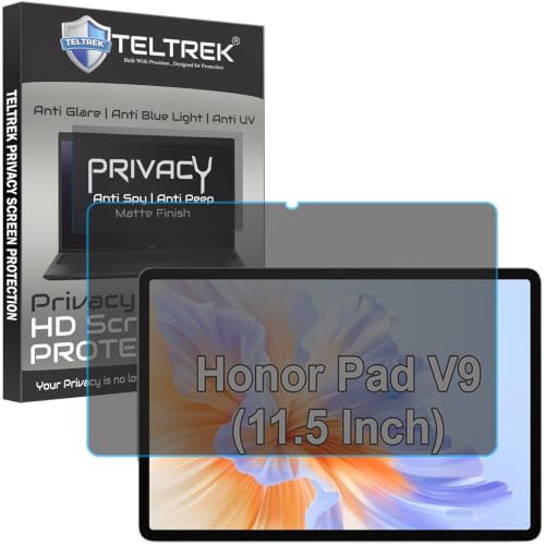Image of Privacy Matte Anti Peep Screen Guard Compatible With Honor Pad V9 Tab (11.5 inch Inch Tablet) Anti Spy Screenguard Not a Tempered Glass Screen Protector