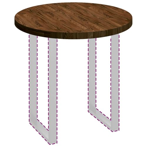 Plateau de table ronde 80 cm pour optimiser les petits espaces - 3