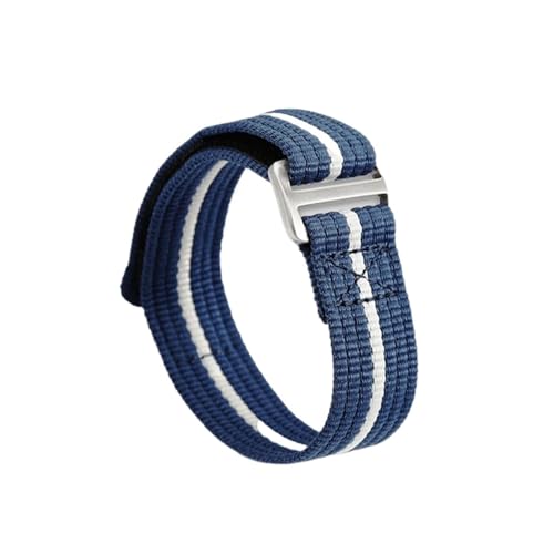 Bracelet nylon 22mm Tudor fini les boucles épaisses avec le fermoir caché