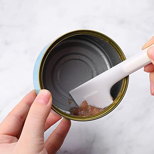 4 PACK Pet Food Can Supplies Mixing Spoons Canned Scoop for Cat Dog Feeding and Wet Storage (Pink + Gray) - Thumbnail 6