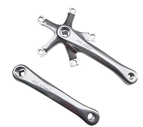 mi.xim Crankarm Set For BROMPTON Crankset SILVER For Dahon Birdy