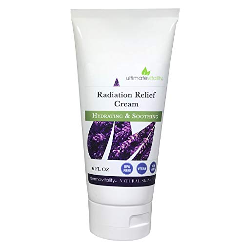 Radiation Burn Relief Cream 6 Ounces - All Natural Paraben, Sulfate Pthalate and Petro Chemical Free Radiation Burn Relief, Natural Radiation Treatment Cream for Radiation Therapy