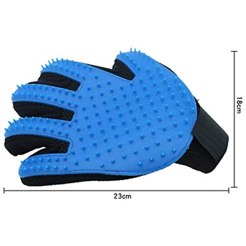 Fashion world Pet Dog Hair Brush Glove For Pet Cleaning Massage Furmins