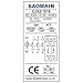 Baomain AC Contactor CJX2-1810 24V 50/60 Hz Coil 3 Phase 660V 18A, Contactor Switch Auxiliary 1NO, Universal Circuit Control,DIN Rail Mount