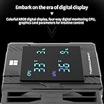 Thermalright Peerless Assassin 120 Digital ARGB Black CPU Air Cooler, Digital Screen Top Cover,6 Heatpipes Computer CPU Cooler, for AM4/AM5,Intel LGA1700/1851/1150/1151/1200, PC Cooler-Black ARGB - Image 5