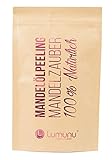 Deluxe 3-in-1 Creme Öl-Peeling MANDELZAUBER (250g), 100% natürliches Körper-Peeling mit Mandelöl, vegan & tierversuchsfrei, von Venize