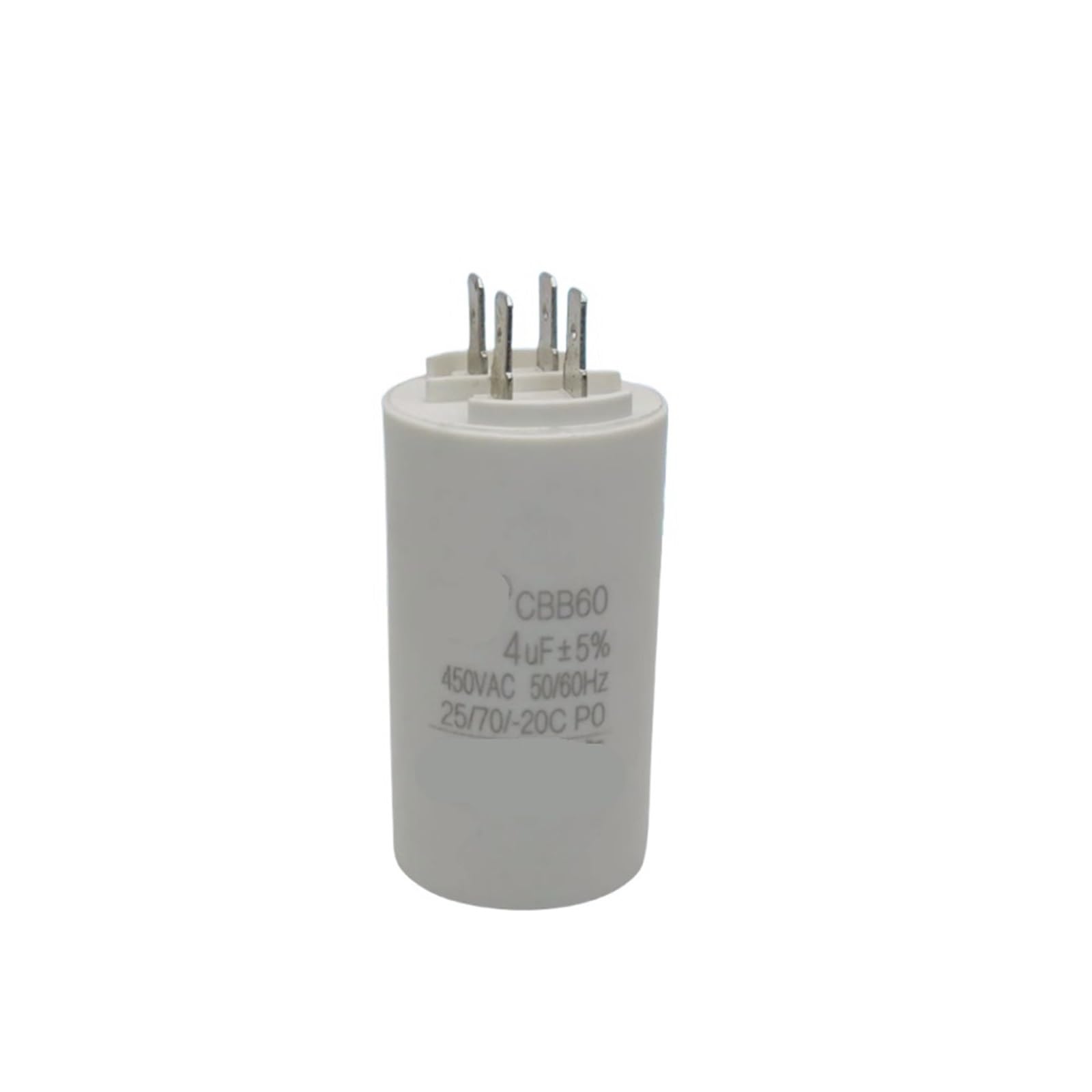 KSZHZYMGX CBB60 4UF 6UF 8UF 10UF 12UF 14UF 16UF 20UF 25UF 30UF 35UF 40UF 45UF 50 60 70 80 100UF 450V Capacitor(50UF 95X45MM)