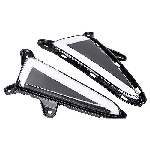 AO Front Turn Signal Lights Integrated DRL Driving Lamps Compatible with Toyota C-HR 2016 2017 2018 2019