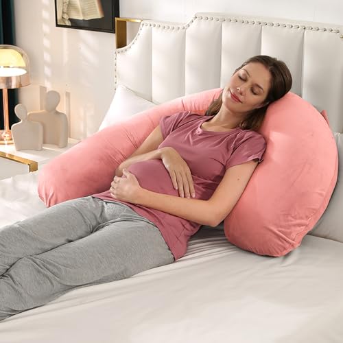 image for BATTOP Pregnancy Pillow for Sleeping,Body Maternity Pillow with Remova