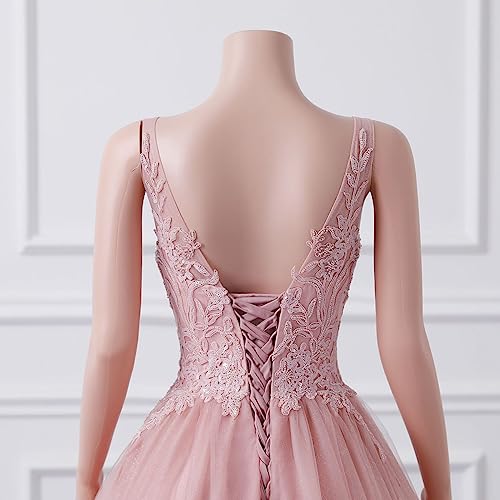 Girls Sequins V Neck Prom Dresses Ball Gown Quinceanera Dress Sweet 16 Royal Blue Party Dresses4