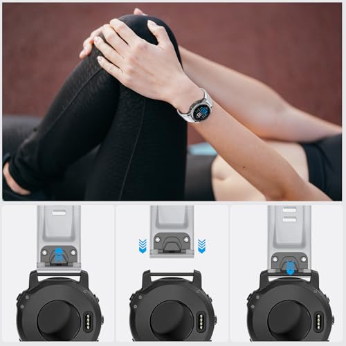 Correa de silicona 20 mm para Garmin Fenix 8 y otros miniatura 5