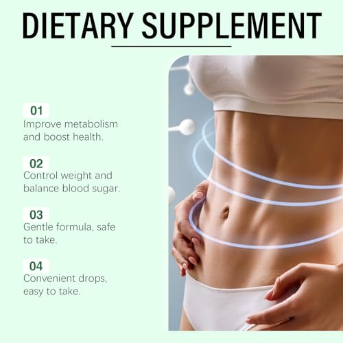 Orale Flüssigkeit zum Abnehmen, Abnehmen Tropfen zum Trinken, Orale Lösung, Weight Loss Oral Solution, Fettverbrenner, Fatburner, Bauchfett Schnell Loswerden, Bauch Weg, Straffen Slim, 3 Stück – Bild 7