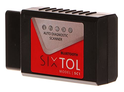 SIXTOL Autodiagnóstico SC1 Bluetooth, Android, (aplicación SX OBD gratuita)