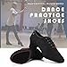 Imagen de HIPPOSEUS Mujer Zapatos de práctica de Baile Latino Negros con Lace up de Tacon Bajo para Principiantes y Profesores de Danza