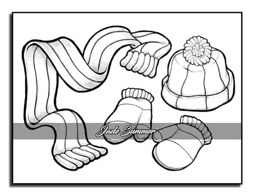 Easy Coloring Book: Large Print Designs for Adults and Seniors with 50 Simple Images of Animals, Flowers, Food, Objects, and More! (Easy Coloring Books) - Image 50