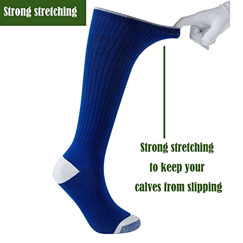 Baby Toddler Kids Knee High Tube Non Slip Socks Soft Cotton Skin-friendly Striped Uniform Sports For Boys Girls4