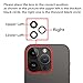 3pcs/Set Rear Camera Lens Covers Replacement for iPhone 14 Pro Max, Back Glass Lens Cover Replacement with Pre-Installed Adhesive + Repair Tool Kit, Anti-Lens Scratch & Waterproof