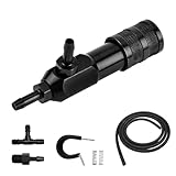 YTFRL Manual Boost Controller Kit, 1-30 PSI Adjustable Closed Loop Turbo Chargers, Universal Aluminum Turbo Boost Controller for Most Petrol Diesel Engines, Car Accessories