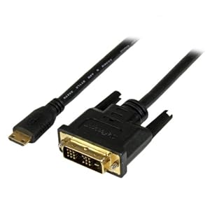 StarTech.com 1 m mini HDMI-naar-DVI-D-kabel – M/M
