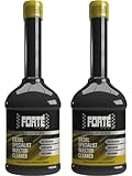 Generic 2 x Forte Diesel Specialist Vehicle Injector Cleaner Car Fuel 400ml Lower Emissions