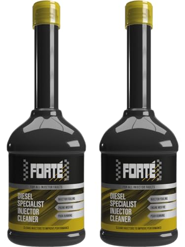 Generic 2 x Forte Diesel Specialist Vehicle Injector Cleaner Car Fuel 400ml Lower Emissions