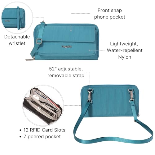 Image of Baggallini Rfid Phone Wallet Crossbody