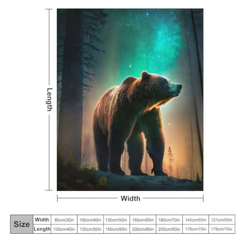 Couverture ours peluche moelleuse : le cadeau de naissance idéal - 6